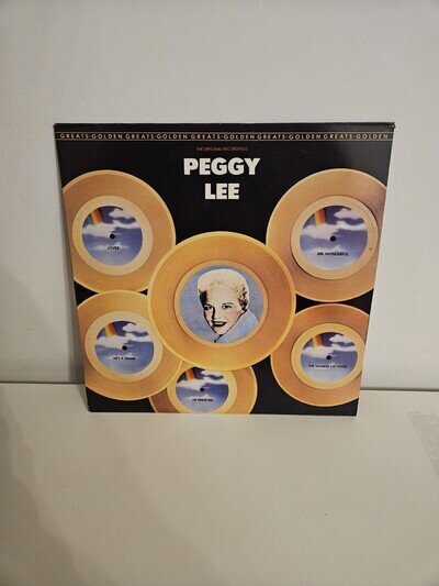 Peggy Lee - Golden Greats - NM Vinyl LP MCA A1/B1 18 track Compilation