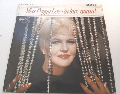 Peggy Lee – In Love Again! 1964 LP / POP 60's JAZZ vinyl ex / £5 FLAT POST