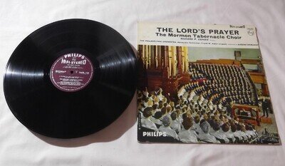 Mormon Tabernacle Choir The Lords Prayer Vinyl LP Record on Philips SABL.153