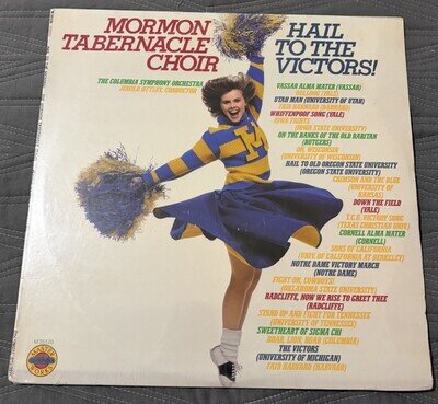 Mormon Tabernacle Choir Lp-Hail To The Victors!Columbia/1978/ New/Sealed!Mint!
