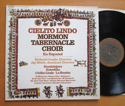 Cielito Lindo Mormon Tabernacle Choir En Espanol EX/EX Columbia Stereo M 32227