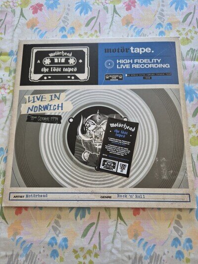 Motörhead The Löst Tapes Vol.2 Live In Norwich LTD 2LP Blue Vinyl Gatefold