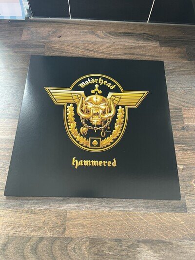 MOTORHEAD-HAMMERED, Coloured Vinyl LP NM Condition