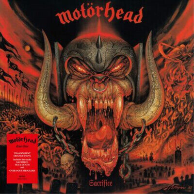 Motörhead Sacrifice (Vinyl) 12" Album Coloured Vinyl