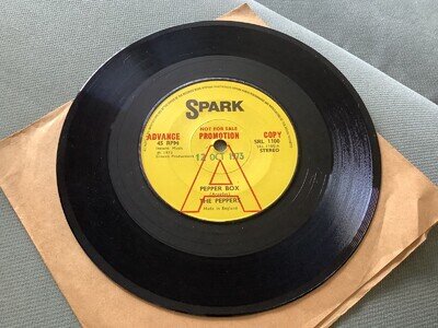 THE PEPPERS - PEPPER POT - UK SPARK PROMO 1973 EX