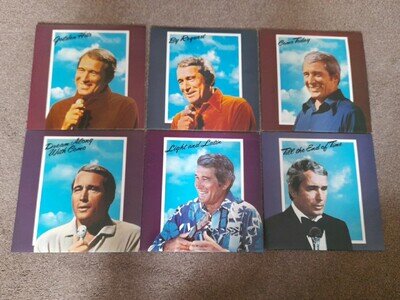 Perry Como Vinyl The Incomparable Como 6 LP Box Set RCA Victor