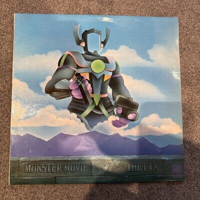 CAN / Monster Movie LP UK 1st Press UAS29094 BURGUNDY LABEL A1/G1 Krautrock EX