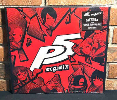 PERSONA 5 - Soundtrack, Limited 1st Press RED COLORED VINYL LP New & Sealed!
