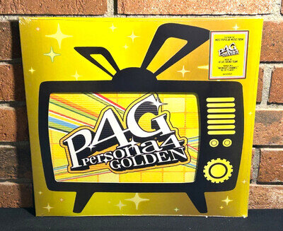 PERSONA 4 - Soundtrack, Limited 1st Press GOLDEN COLORED VINYL LP New & Sealed!