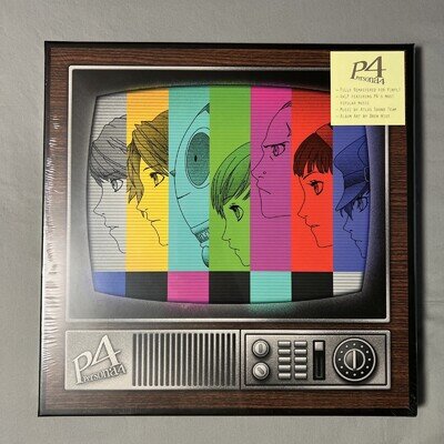 Persona 4 Vinyl Soundtrack 4xLP Sealed Box Set New and Sealed