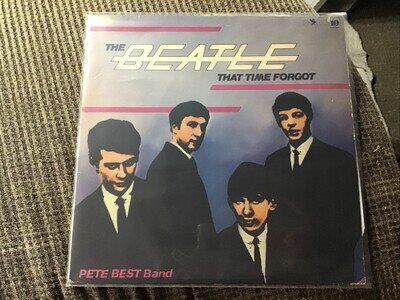 PETE BEST BAND THE BEATLE THAT TIME FORGOT 1982 LP OOP PHOENIX 10 PRINT VINTAGE