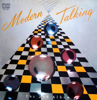Modern Talking LP 33 RPM Lets Talk About Love - The 2nd Album Light Green Labels