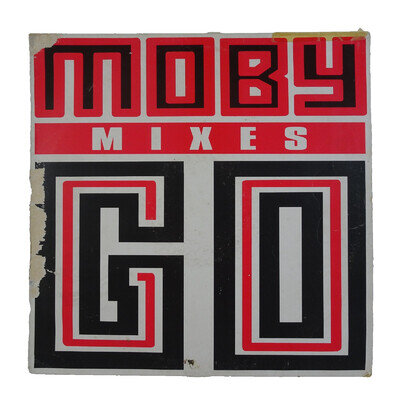 Moby – Go: Mixes 12" [1991 UK Press] Outer Rhythm Instinct FOOT 15X VG+/G+