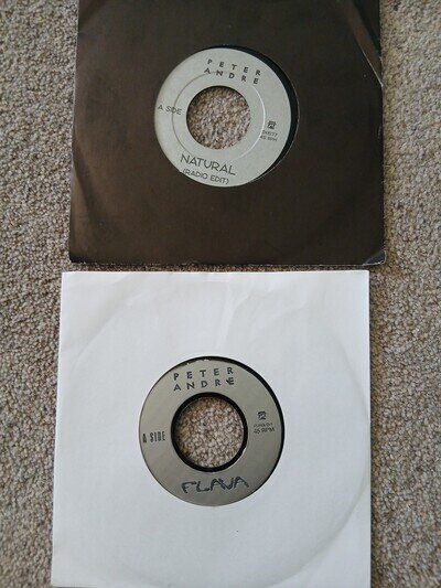 Peter Andre - Flava & Natural 7" Vinyl Singles
