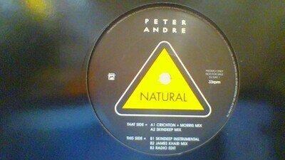 Peter Andre - Natural (12", Promo)