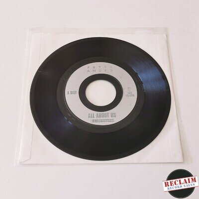 peter andre - all about us 7" vinyl record VG+
