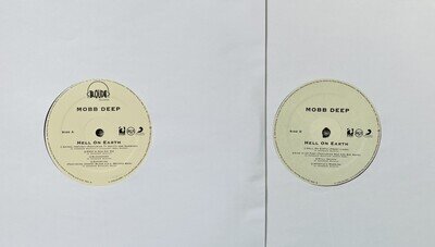 Mobb Deep Hell On Earth 2014 Get On Down 2 x 12” (No Artwork Cover) New