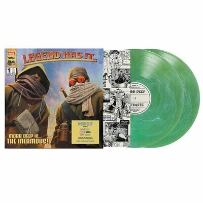 MOBB DEEP - Infinite (Marvel Comic Edition) - GREEN MARBLED VINYL 2XLP