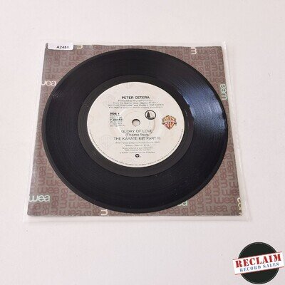 peter cetera - glory of love 7" vinyl record VG