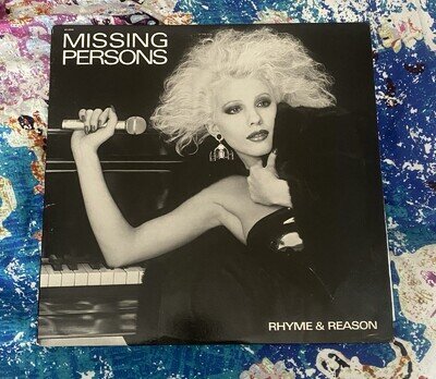 Missing Persons Rhyme & Reason Capitol Vinyl LP