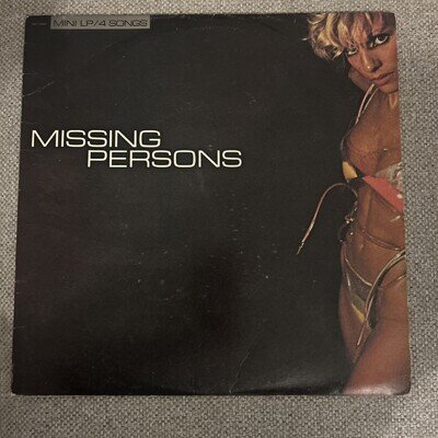 Missing Persons 1982 Vinyl Mini 4 song LP US import Capitol records pop rock