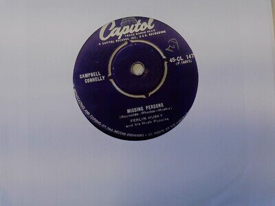 Ferlin Husky Gone / Missing Persons 7inch single Capitol records