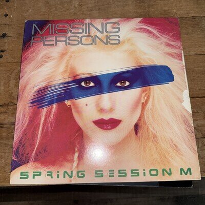 Missing Persons Spring Session M 1982 OG Vinyl LP