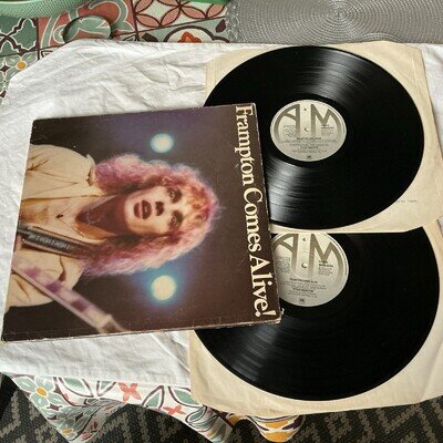 PETER FRAMPTON - FRAMPTON COMES ALIVE ! - DOUBLE LP ON A&M RECORDS FROM 1976