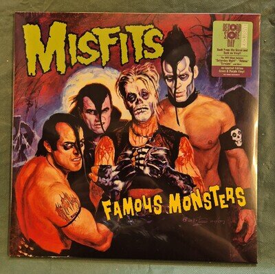 MISFITS FAMOUS MONSTERS PURPLE & GREEN SPLATTER RECORD STORE DAY RSD 2026 NEW