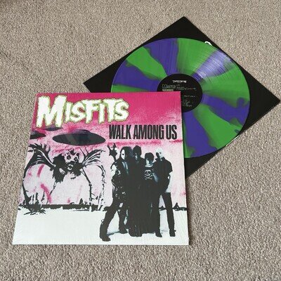 Misfits – Walk Among Us Vinyl Record /300 GREEN / PURPLE Propeller 2020
