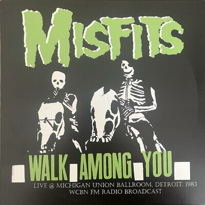Misfits Walk Among You Live FM 1983 Rare Punk Vinyl LP KBD Danzig Samhain