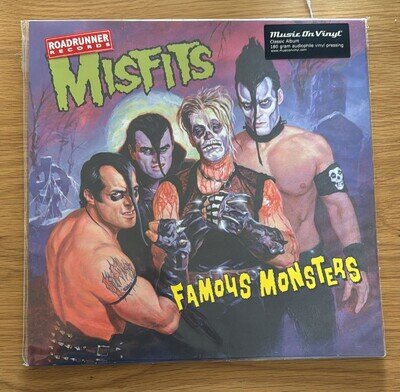 Misfits - Famous Monsters 2018 Roadrunner Records MOVLP2200 Signed Poster