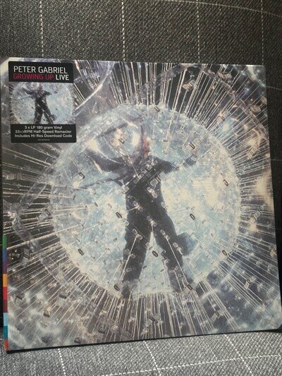 Peter Gabriel - Growing Up Live - 3 x Vinyl LP 180g Half Speed Master + Hi Res