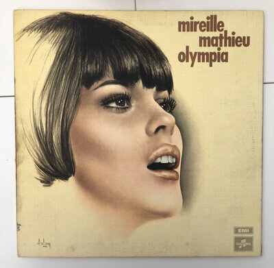 MIREILLE MATHIEU -OLYMPIA - Columbia SCX 6391 1969 VINYL LP RECORD