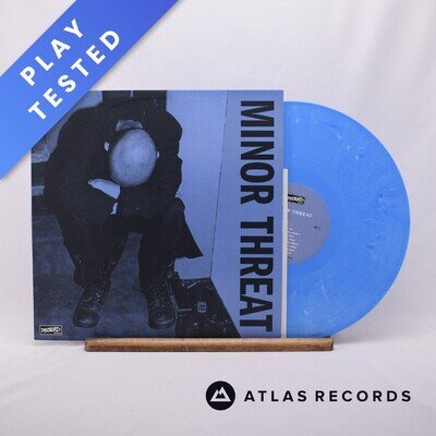 Minor Threat Minor Threat Blue Marbled Poster 12" Album Vinyl Record - EX/NM