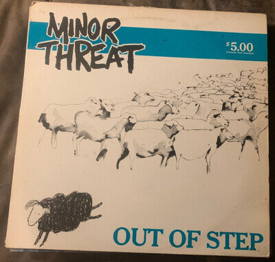 Minor Threat, Out Of Step vinyl LP, 1983