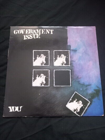 Government Issue ‎You Lp Vinyl Original US pressing 1987 Minor Threat JAWBOX