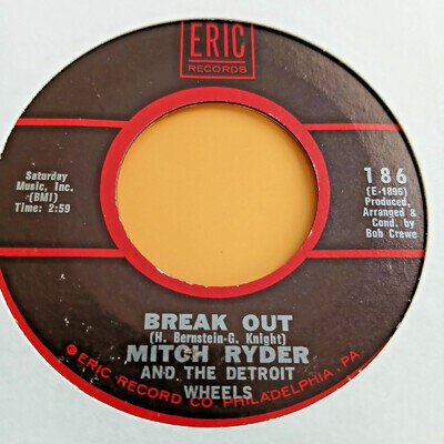 Mitch Ryder - Break Out - Eric - 60's Northern Soul 45 Exc