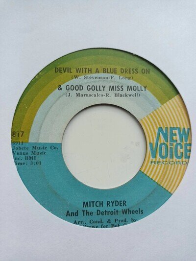 Mitch Ryder & The Detroit Wheels - Devil With A Blue Dress On & Good Golly Mi...