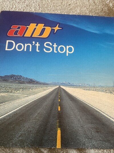 ATB - Don't Stop - Sequential One / X-Cabs Remixes Ministry 12" Vinyl Record