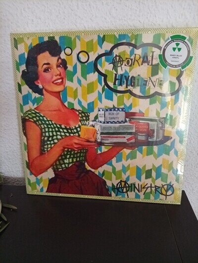 Ministry – Moral Hygiene. Blue Vinyl