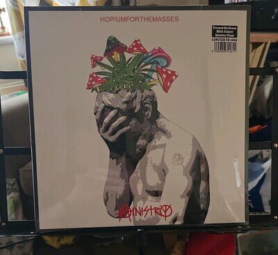 Ministry 'Hopiumforthemasses' Green / Yellow Splatter Vinyl - NEW