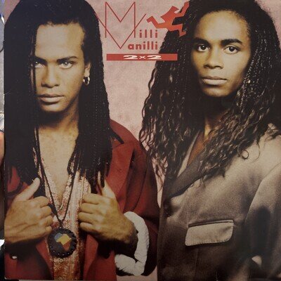 Milli Vanilli Two X Two 2LP 1989 UK Cooltempo CTLPD 11 1st Press EX/VG+