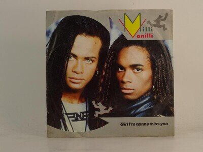 MILLI VANILLI GIRL I'M GONNA MISS YOU (4) (78) 2 Track 7" Single including Pictu