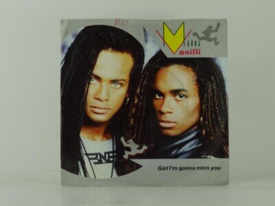 MILLI VANILLI GIRL I'M GONNA MISS YOU (44) 2 Track 7" Single including Company S