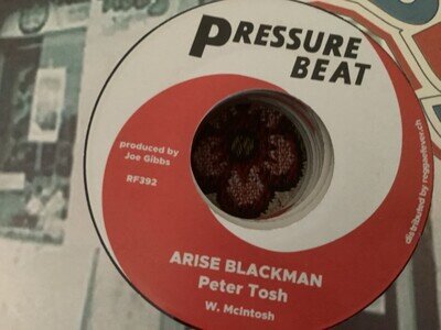 Peter Tosh , Arise Blackman , 7” Pressure