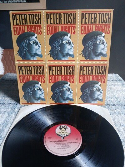 Peter Tosh Equal Rights A1 B1 LP Album Vinyl Record 1977 V 2081 Virgin - VG+/VG+