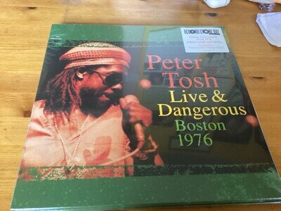Peter Tosh Live & Dangerous Boston 1976 - YELLOW VINYL RECORD STORE DAY 23 - NEW