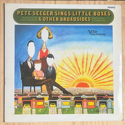 Pete Seeger - Sings Little Boxes & Other Broadsides (1966) Verve Folkways LP/EX