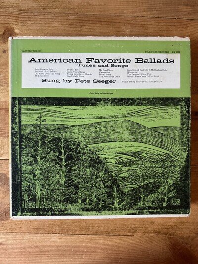 Pete Seeger - American Favorite Ballads, Vol. 3 - US folk Vinyl Record LP